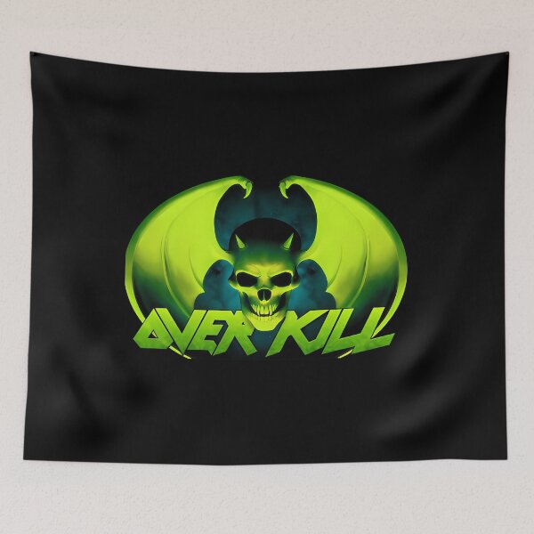 Item preview, Overkill Band Logo Qqrcharacters 9 designed and sold by BernardRousset.