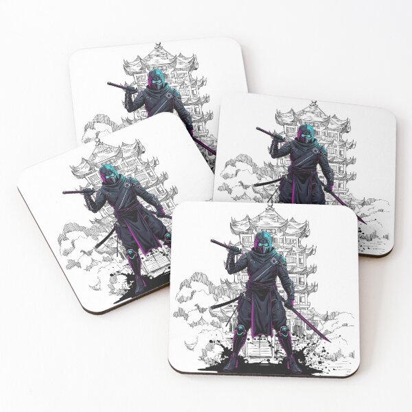 Item preview, Futuristic Samurai Ninja designed and sold by yuki-hana.