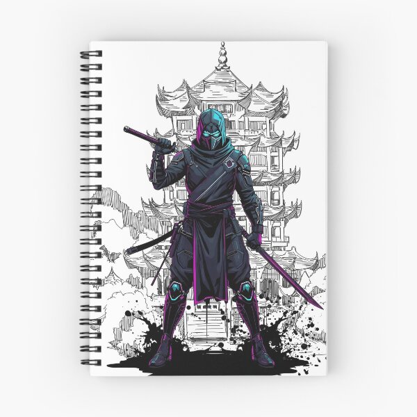 Item preview, Futuristic Samurai Ninja designed and sold by yuki-hana.