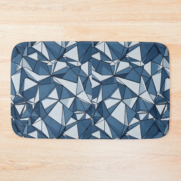 Item preview, Futuristic Silver Crystal Shards – Minimalist Tech Geometry designed and sold by patterncrow.