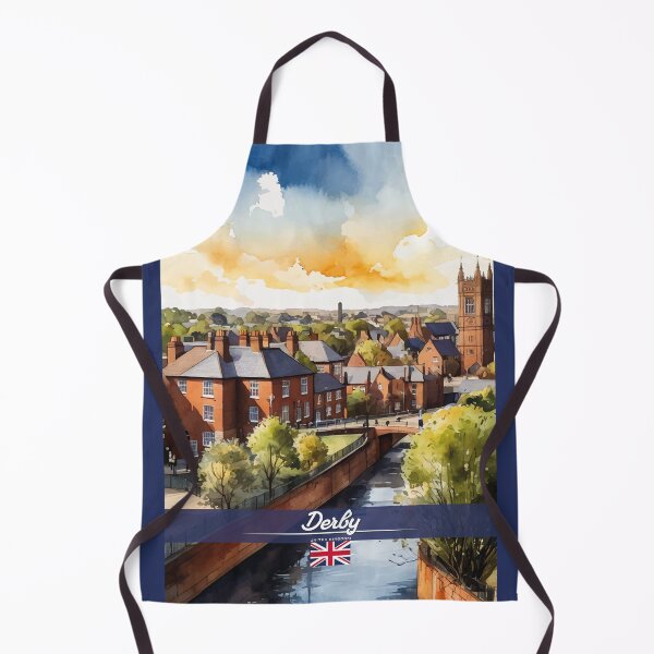 Artikelvorschau, Derby UK Reisen entworfen und verkauft von Thistle-TShop.