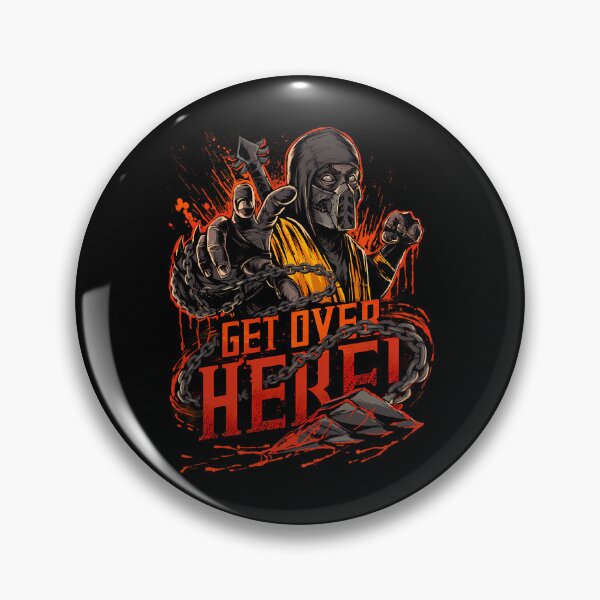 Item preview, Scorpion Get Over Here Mortal Kombat designed and sold by MatheusaArt1.