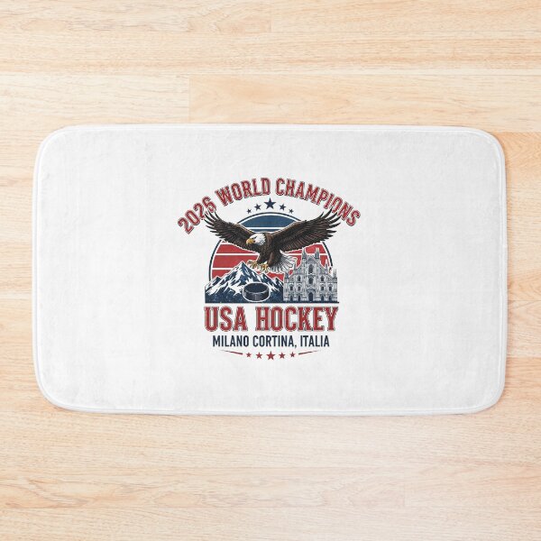 Item preview, USA Hockey 2026 World Champs Milano Cortina Italia Vintage Retro designed and sold by HeatherCWolf.