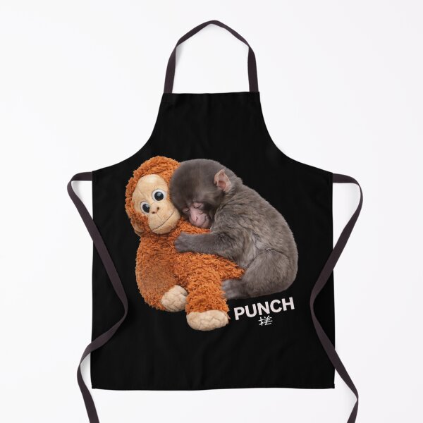 Item preview, Team Punch, Punch the monkey - Baby Monkey Holding Plush Toy, Monkey Punch, Punch Monkey designed and sold by MD-Over.