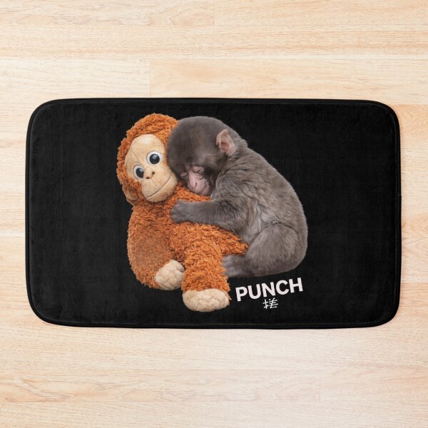 Item preview, Team Punch, Punch the monkey - Baby Monkey Holding Plush Toy, Monkey Punch, Punch Monkey designed and sold by MD-Over.