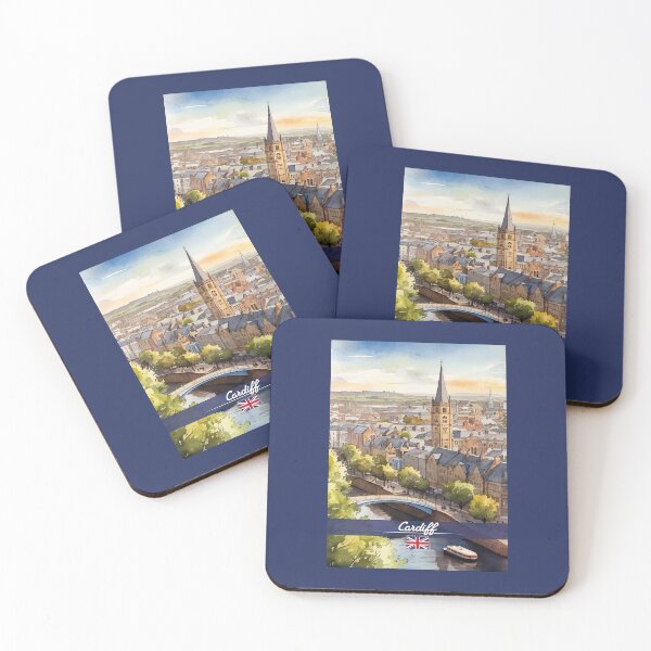 Item preview, Viajes a Cardiff, Reino Unido designed and sold by Thistle-TShop.