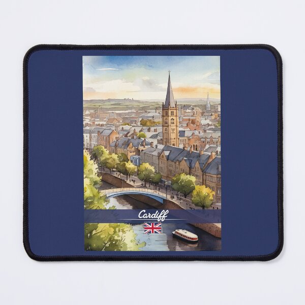 Item preview, Cardiff UK Travel designed and sold by Thistle-TShop.