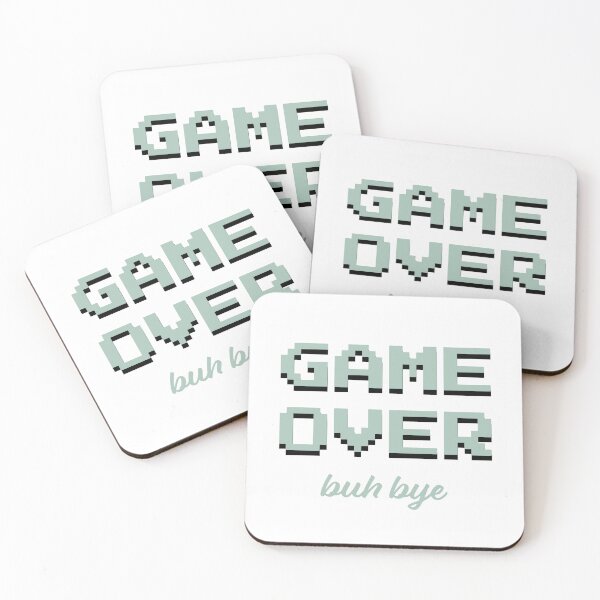 Item preview, Game Over buh bye - green designed and sold by planDpromotions.
