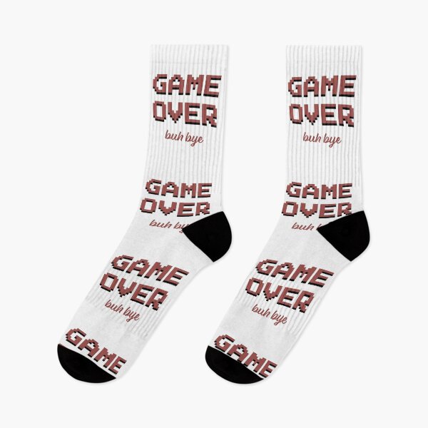 Item preview, Game Over buh bye - red designed and sold by planDpromotions.