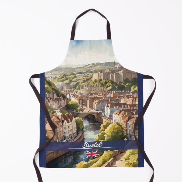 Aperçu de l'œuvre Voyages à Bristol, Royaume-Uni créée et vendue par Thistle-TShop.
