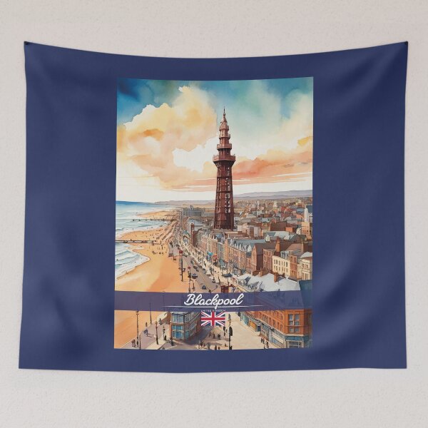 Item preview, Blackpool UK Travel designed and sold by Thistle-TShop.