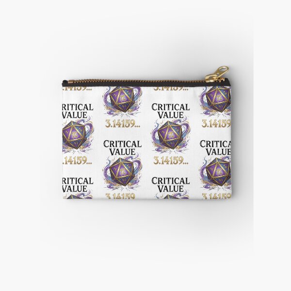 Item preview, Critical Value Pi D20 Die - Math Gamer Tabletop RPG Gift designed and sold by Luminari Creations.