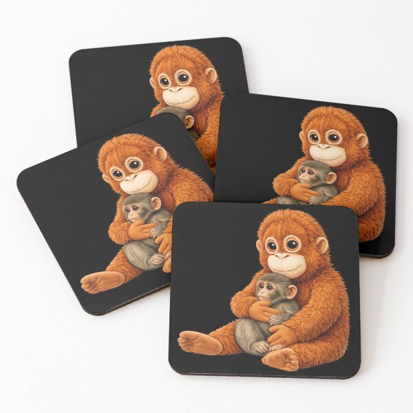 Item preview, Team Punch, Punch the monkey - Baby Monkey Holding Plush Toy, Monkey Punch, Punch Monkey designed and sold by MD-Over.
