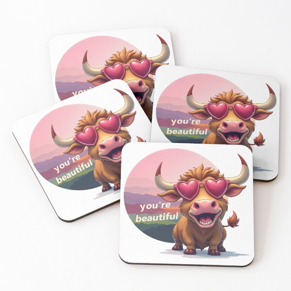 Item preview, Happy Bull - You're So Beautiful designed and sold by Museum Of Non-Existing Art.
