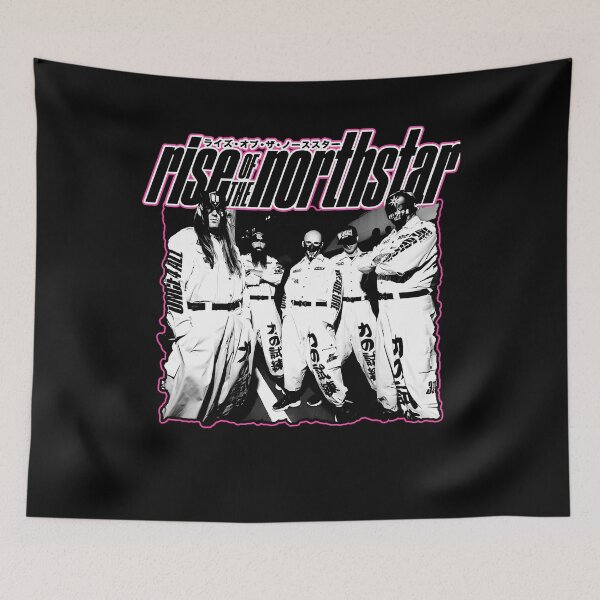 Item preview, Silhouette Style Groove Metal Band Rise Of The Northstar  designed and sold by FinCraft.