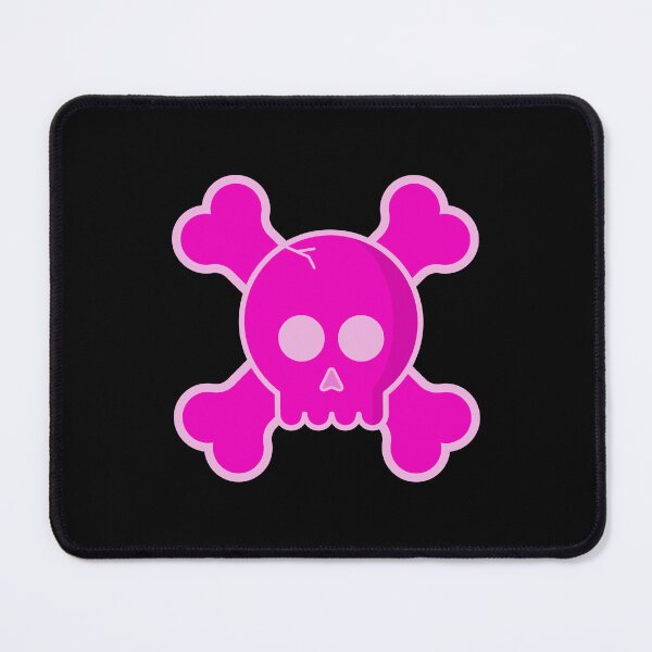 Item preview, SKULL and CROSS BONES - pink designed and sold by planDpromotions.