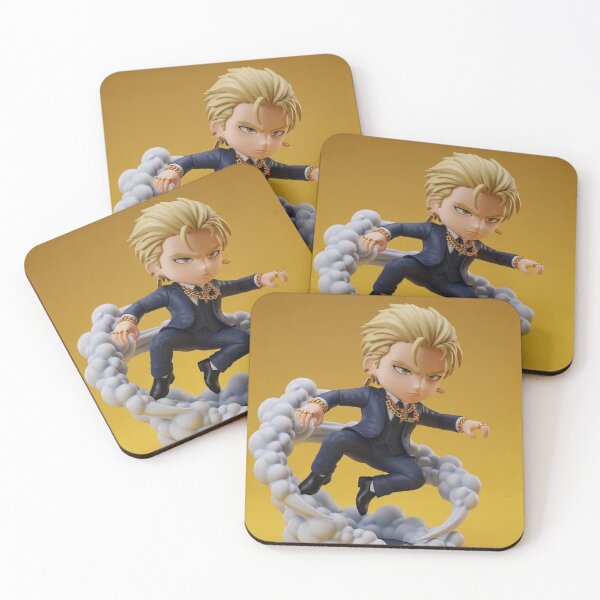 Item preview, Golden Drip Chibi Warrior – Luxury Streetwear Anime designed and sold by Unwrapfashion.