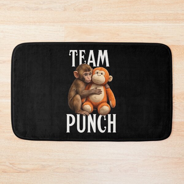 Item preview, Team Punch, Punch the monkey - Baby Monkey Holding Plush Toy, Monkey Punch, Punch Monkey designed and sold by MD-Over.