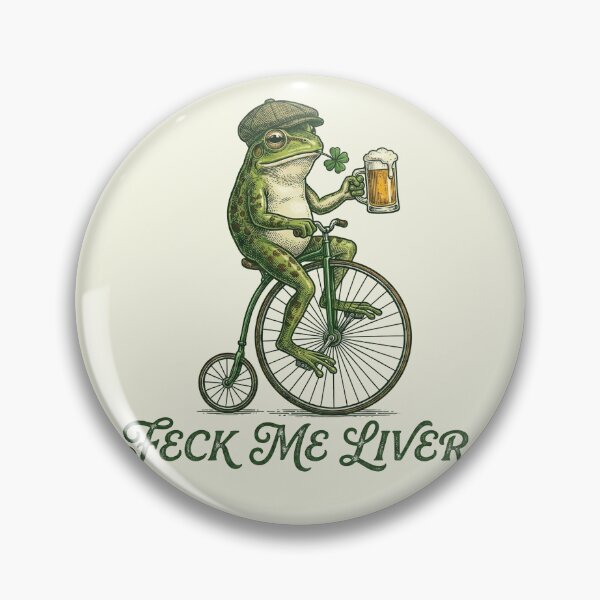 Item preview, Feck Me Liver Irish Frog designed and sold by AdyKurniawan.