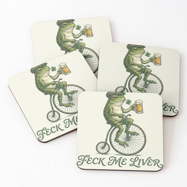 Item preview, Feck Me Liver Irish Frog designed and sold by AdyKurniawan.