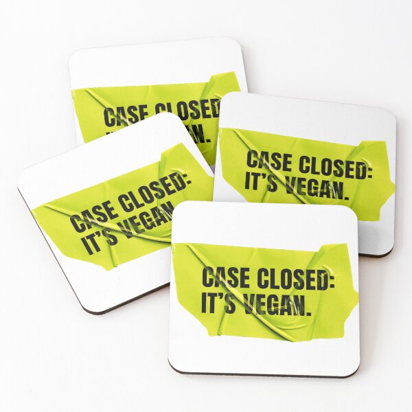 Item preview, Case Closed: It's Vegan designed and sold by Wow.Monique.