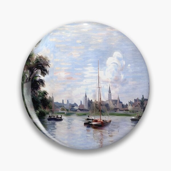 Item preview, Argenteuil Seen from the Small Arm of the Seine designed and sold by artdesignsnow.