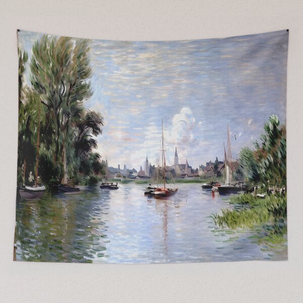 Item preview, Argenteuil Seen from the Small Arm of the Seine designed and sold by artdesignsnow.