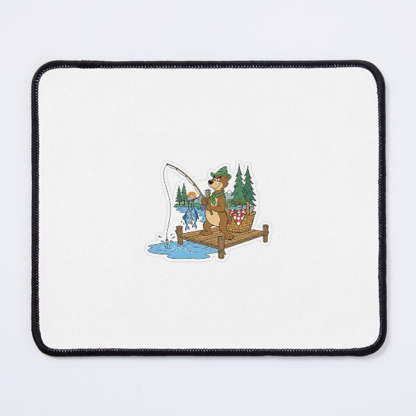 Item preview, Yogi Bear Fishing at the Lake designed and sold by Luxureheaven.