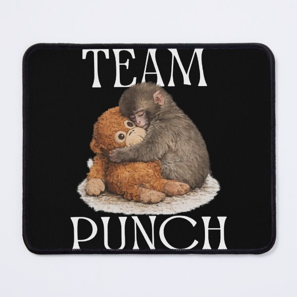 Item preview, Team Punch, Punch the monkey - Baby Monkey Holding Plush Toy, Monkey Punch, Punch Monkey designed and sold by MD-Over.