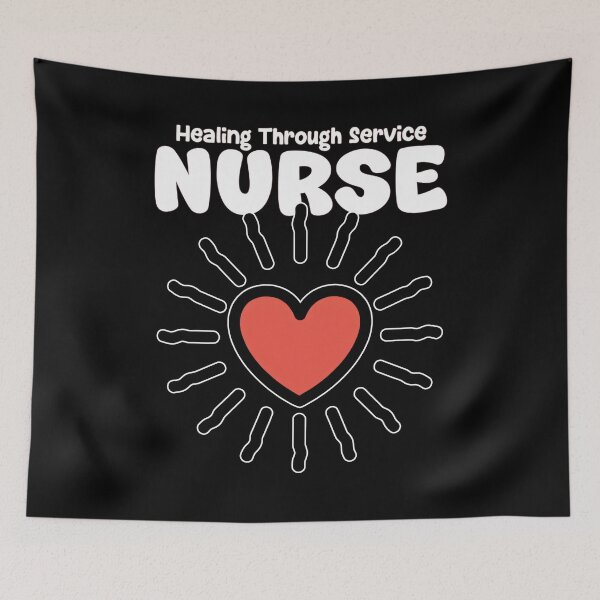 Item preview, NURSE - HEALING THROUGH SERVICE designed and sold by KEF Custom.