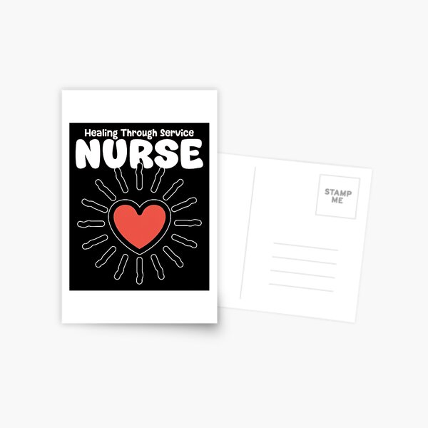 Item preview, NURSE - HEALING THROUGH SERVICE designed and sold by KEF Custom.