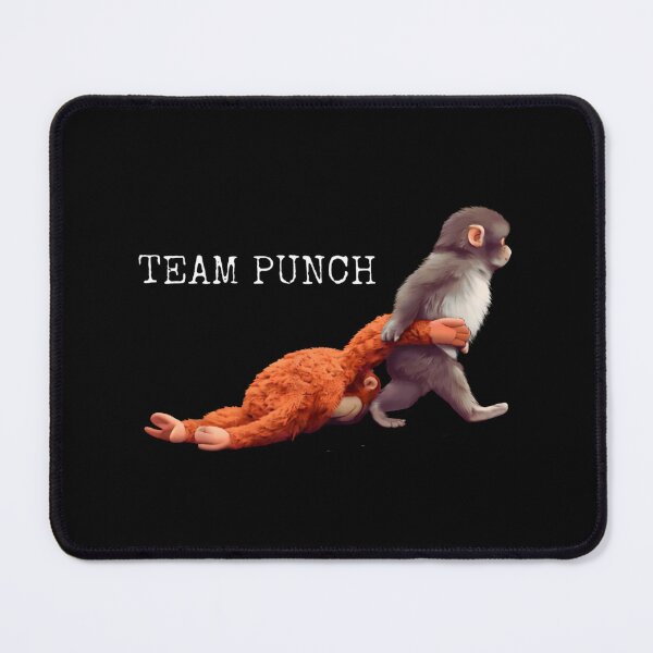 Item preview, Team Punch, Punch the monkey - Baby Monkey Holding Plush Toy, Monkey Punch, Punch Monkey designed and sold by MD-Over.