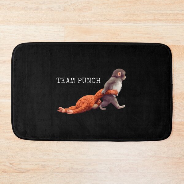 Item preview, Team Punch, Punch the monkey - Baby Monkey Holding Plush Toy, Monkey Punch, Punch Monkey designed and sold by MD-Over.