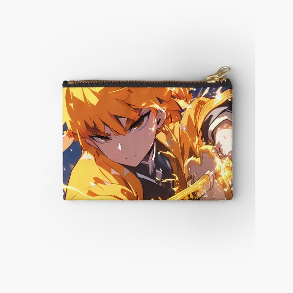 Item preview, Zenitsu Agatsuma Demon Slayer Anime Thunderbolt Sword Strike designed and sold by Spraykart.
