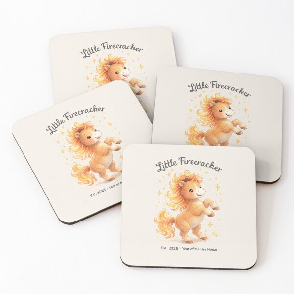 Item preview, Little Firecracker – 2026 Fire Horse Baby designed and sold by 97Ts.