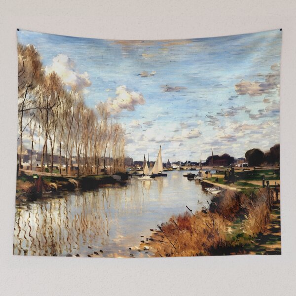 Item preview, Argenteuil Seen from the Small Arm of the Seine (2) designed and sold by artdesignsnow.