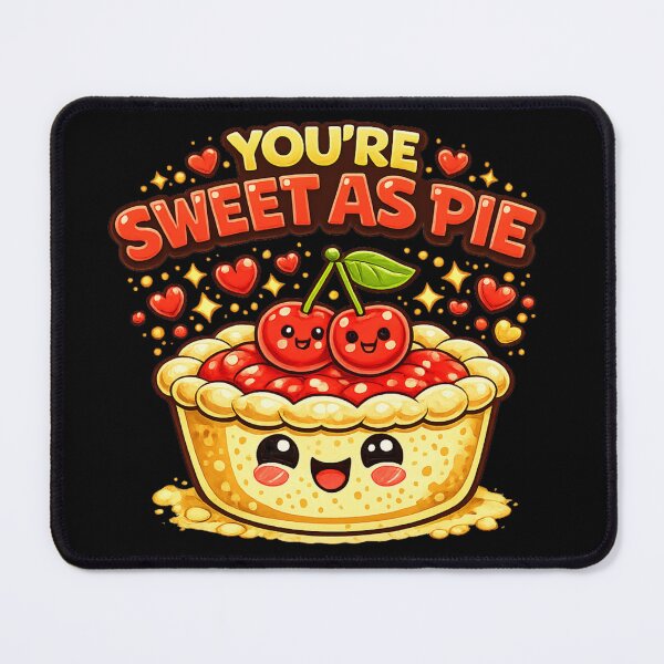 Item preview, You’re Sweet As Pie Cute Pun Shirt designed and sold by Papier Atelier Art.