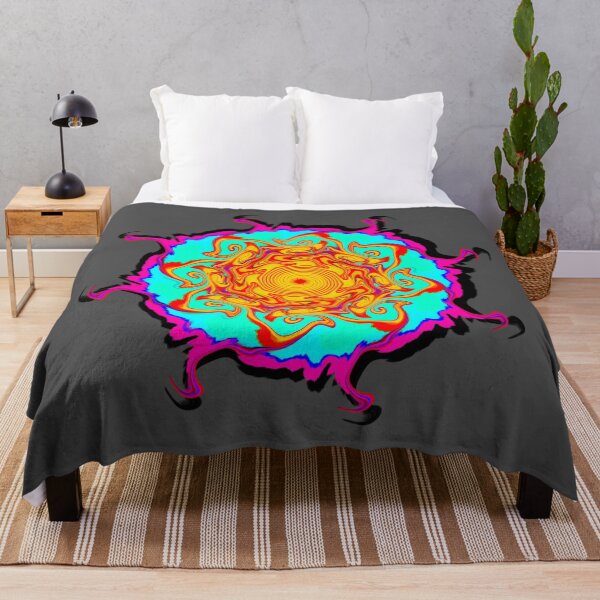 Item preview, Vibrant Psychedelic Mandala designed and sold by Iillustrator’s Shop.