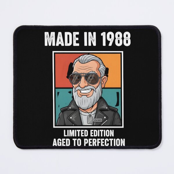 Item preview, Made In 1988 Limited Edition - Retro Biker Aged To Perfection designed and sold by OVXIO.