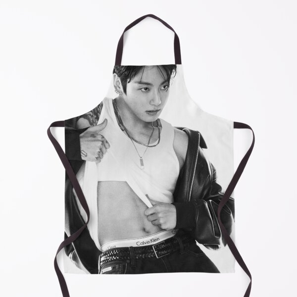 Item preview, Jungkook Calvin Klein Poster Black & White designed and sold by lilivisual.
