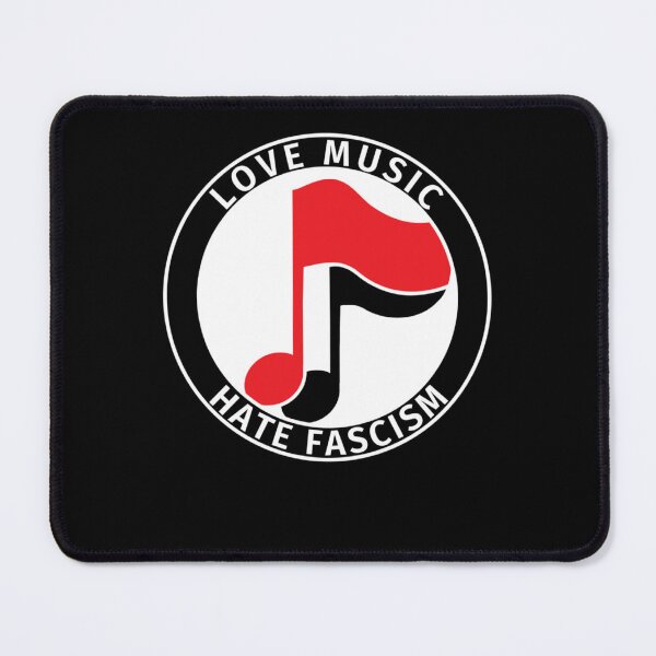Item preview, Antifa Logo - Love Music Hate Fascism designed and sold by Waleed-KB.