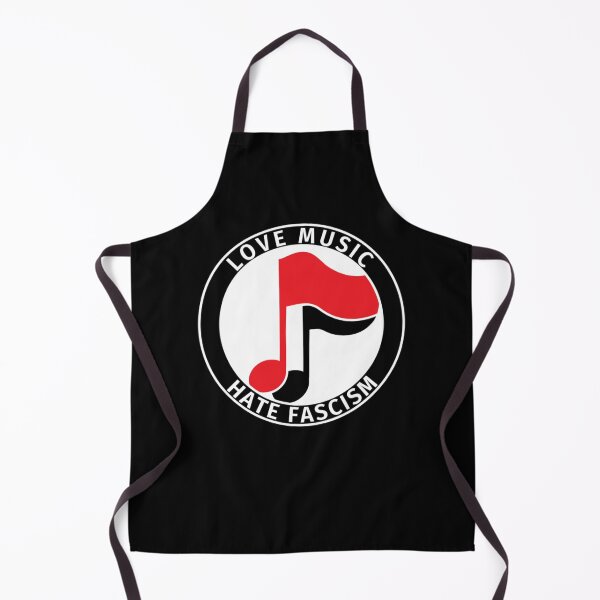 Item preview, Antifa Logo - Love Music Hate Fascism  designed and sold by Waleed-KB.