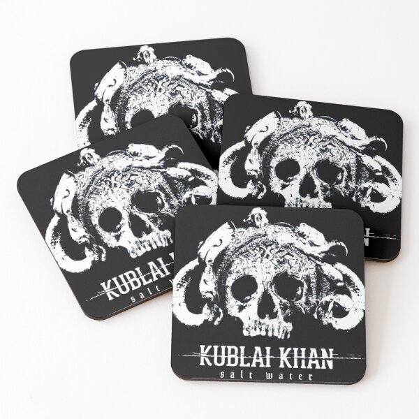 Item preview, Kublai Khan Sale Waeer Skull Logo Metalcore Band H designed and sold by YvesWeber.