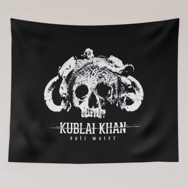 Item preview, Kublai Khan Sale Waeer Skull Logo Metalcore Band H designed and sold by YvesWeber.