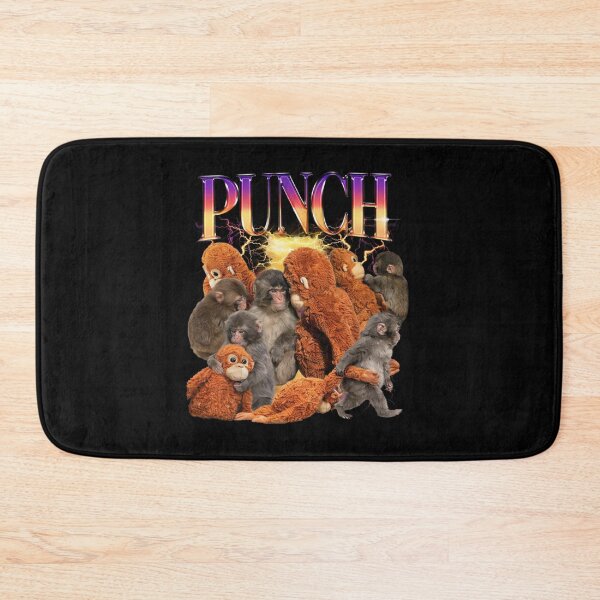 Item preview, Team Punch, Punch the monkey - Baby Monkey Holding Plush Toy, Monkey Punch, Punch Monkey designed and sold by MD-Over.