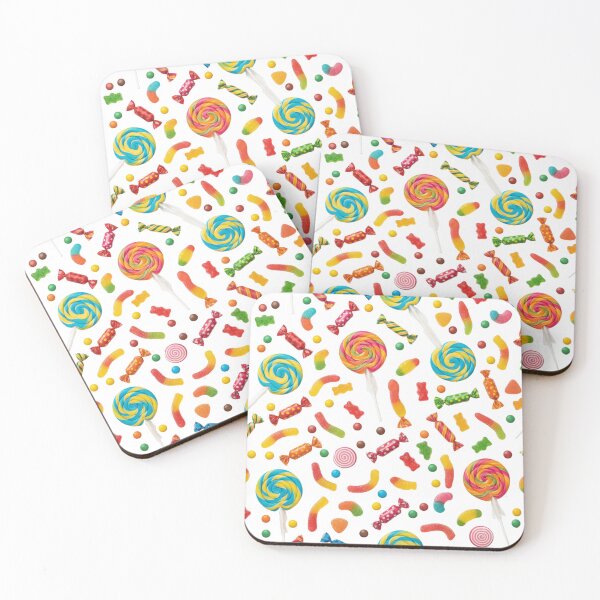 Item preview, Colorful Candy Pattern Background designed and sold by PriyankaSonara.