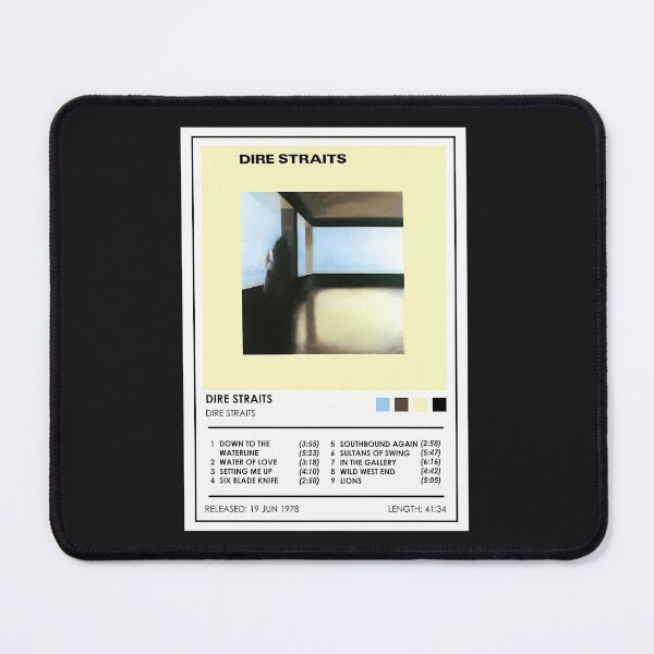 Item preview, Dire Straits - Dire Straits Album Artwork designed and sold by khalilhmem.