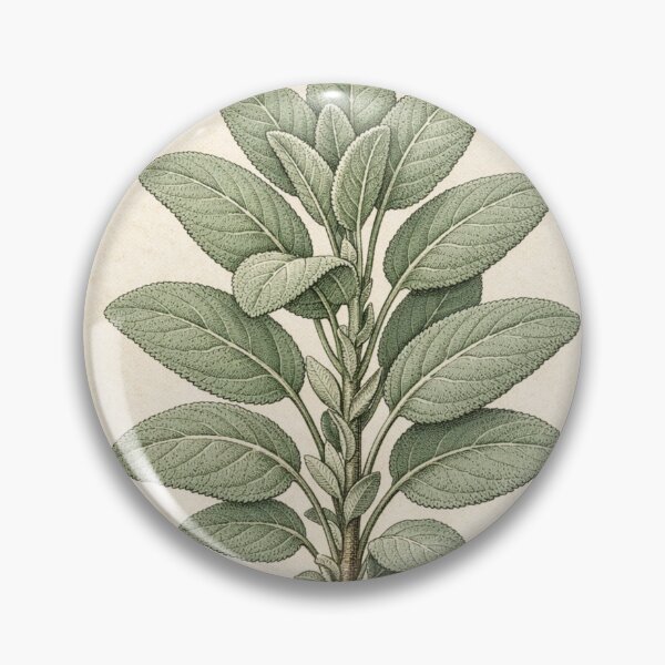 Item preview, Vintage Sage Botanical Study Print - Antique Herbal Wall Art designed and sold by Darlin8888.