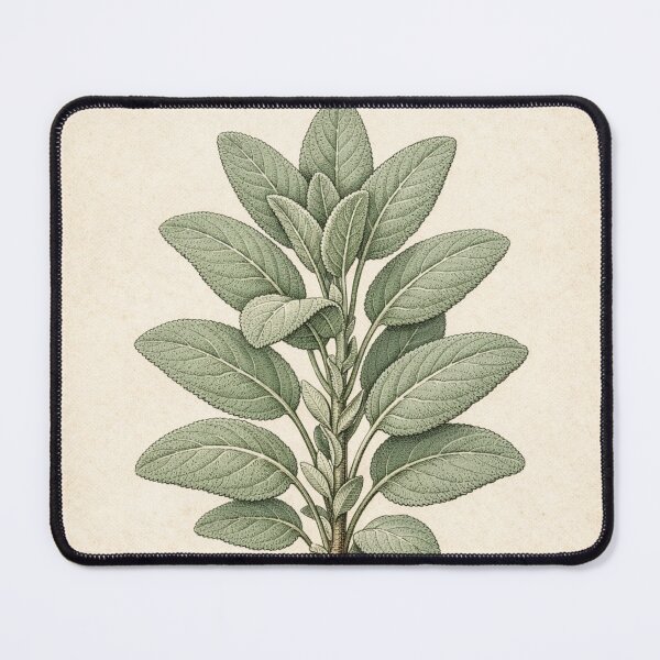 Item preview, Vintage Sage Botanical Study Print - Antique Herbal Wall Art designed and sold by Darlin8888.