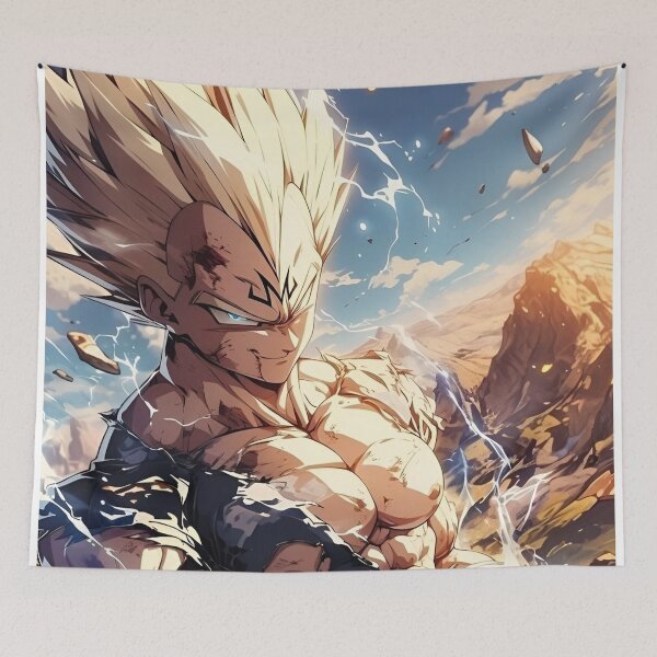 Item preview, Desert Storm Ascension – Lightning Powered Anime Warrior designed and sold by Dyan4.